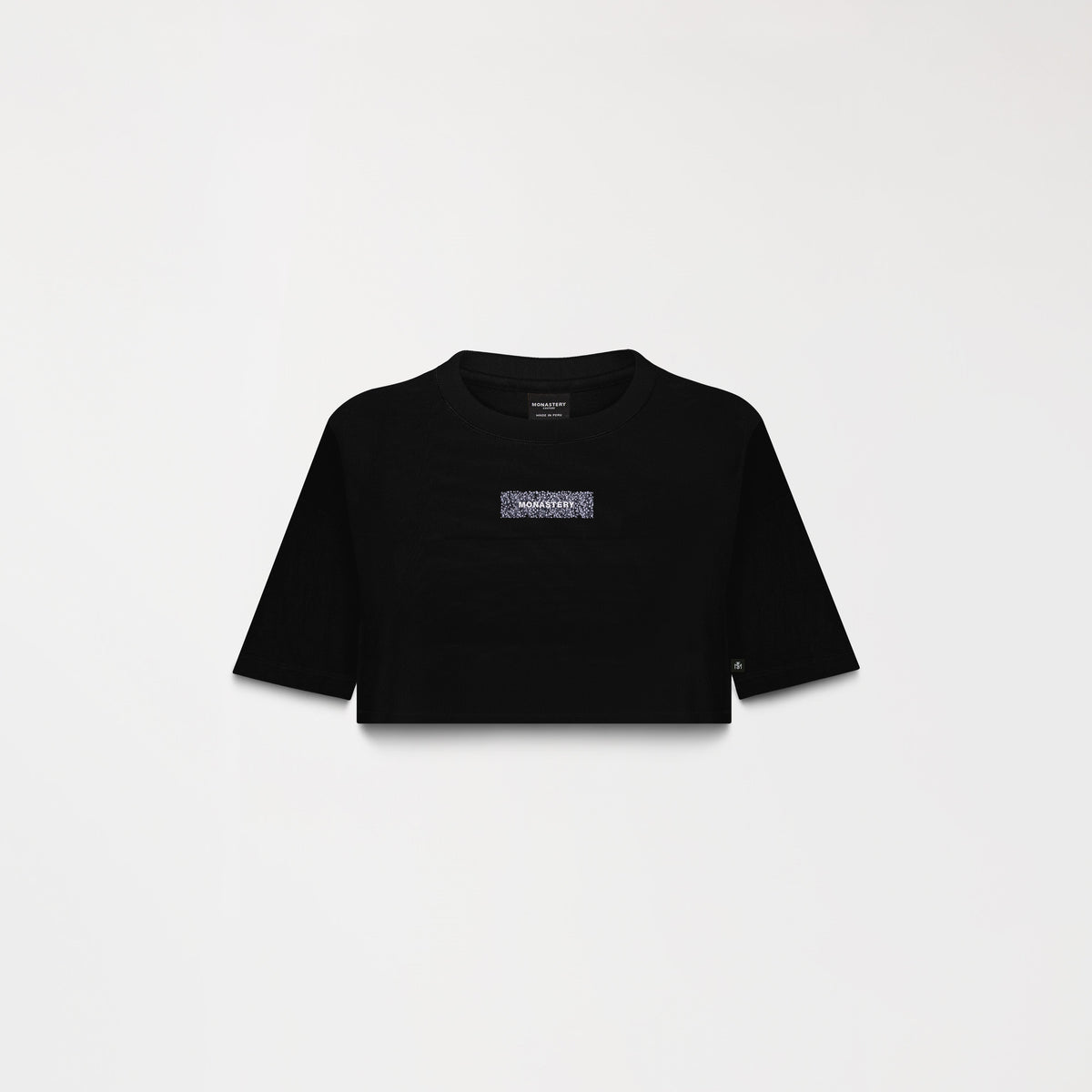 Kiswa Crop Top Women Black Meteorite de Monastery