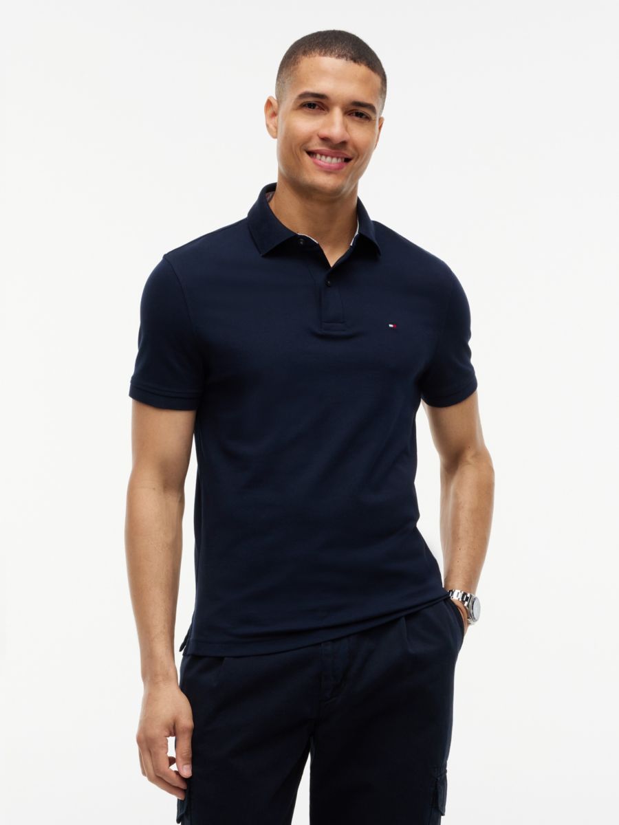 Regular Fit Stretch Tommy Polo de Tommy Hilfiger