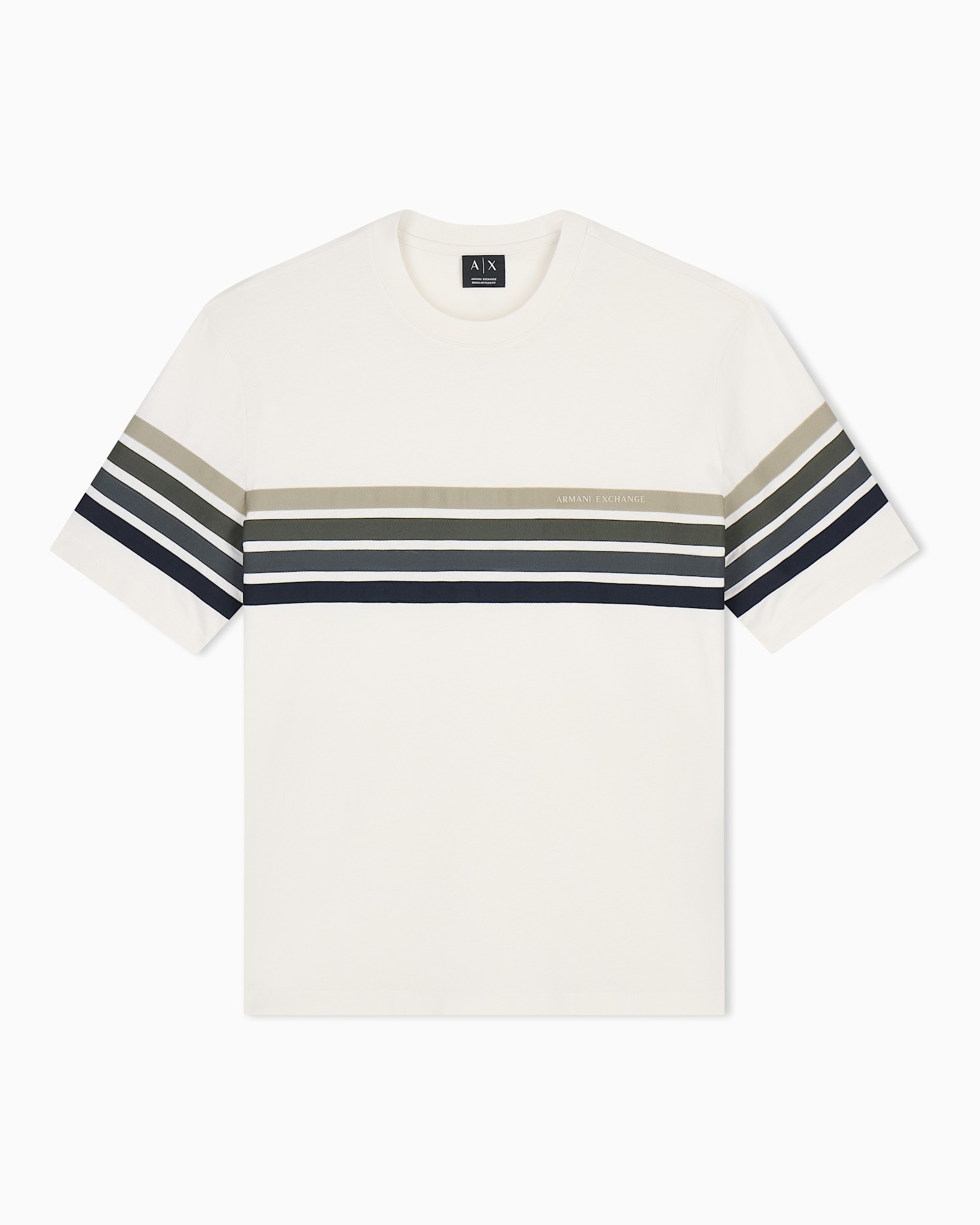 Regular Fit T-Shirt in Classic Cotton Jersey de Armani Exchange